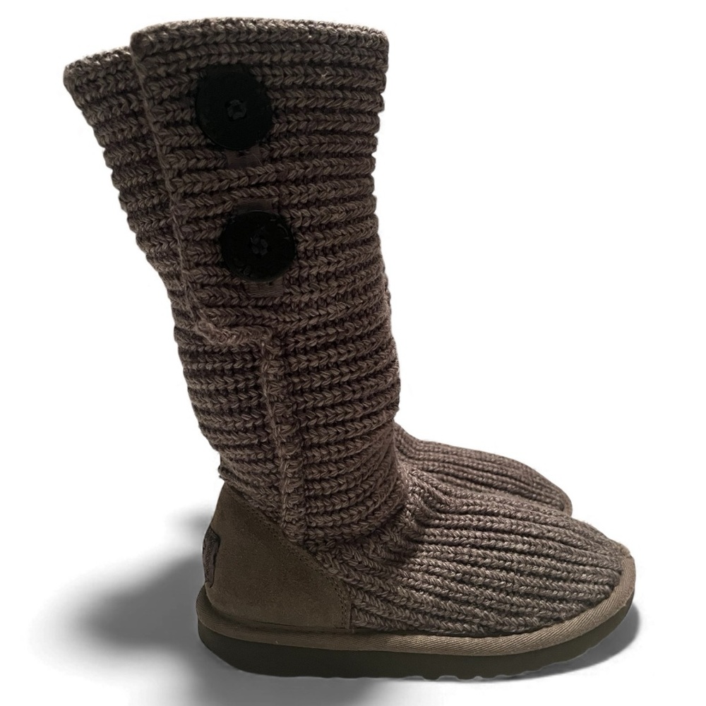 UGG Cable Knit Kids Boots